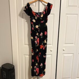 Old Navy Floral Jumpsuit